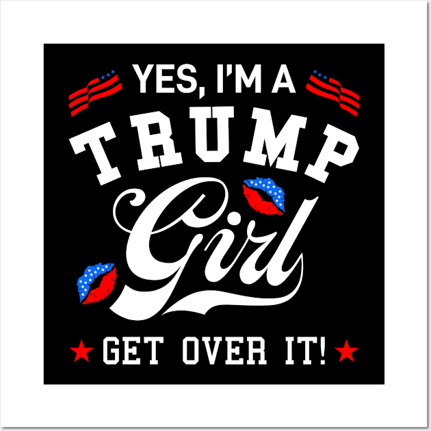 Trump Girl Wall Art by VIQRYMOODUTO